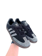 Adidas Samba strass noir et gris