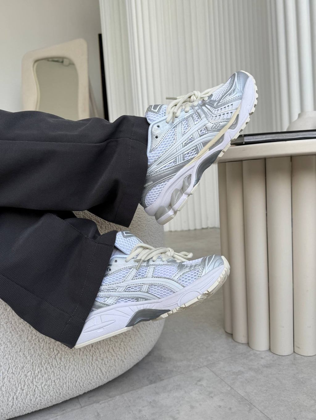 Asics Kayano 14 Gris Beige