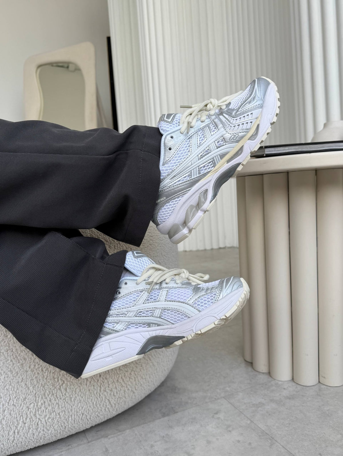 Asics Kayano 14 Gris Beige