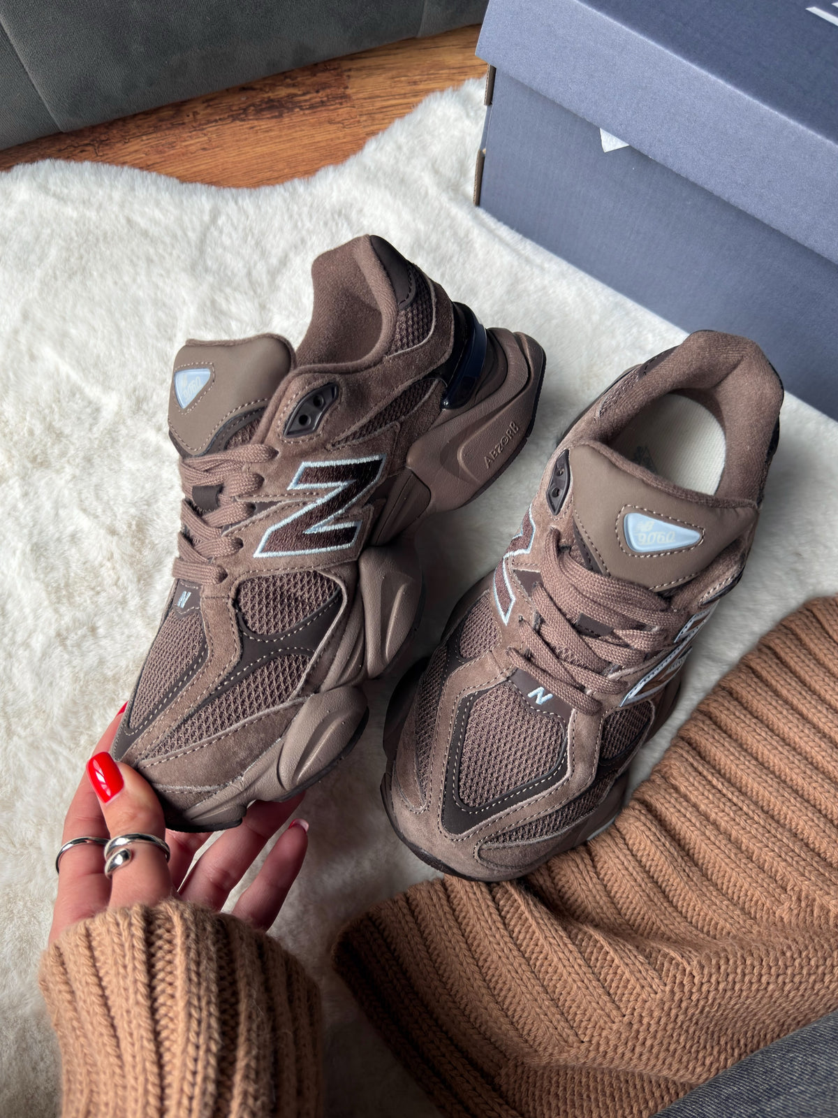 New Balance 9060 Marron Bleu
