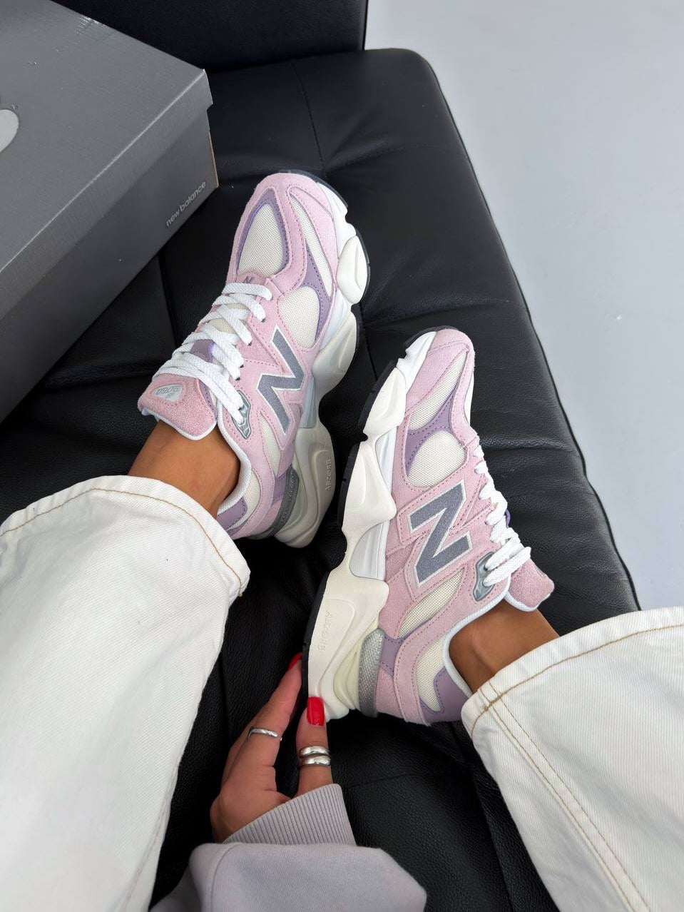 New Balance 9060 Rose Sugar Angora Ice Wine