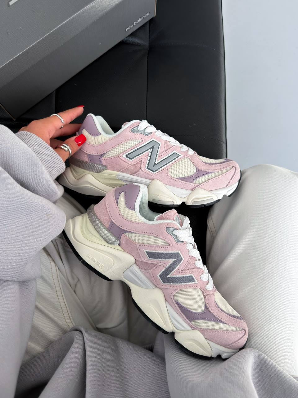 New Balance 9060 Violet et Rose